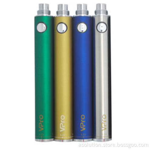 E-cigarette Rechargeable Battery EVOD TWIST 1500mAH Capacity, Variable Voltage version